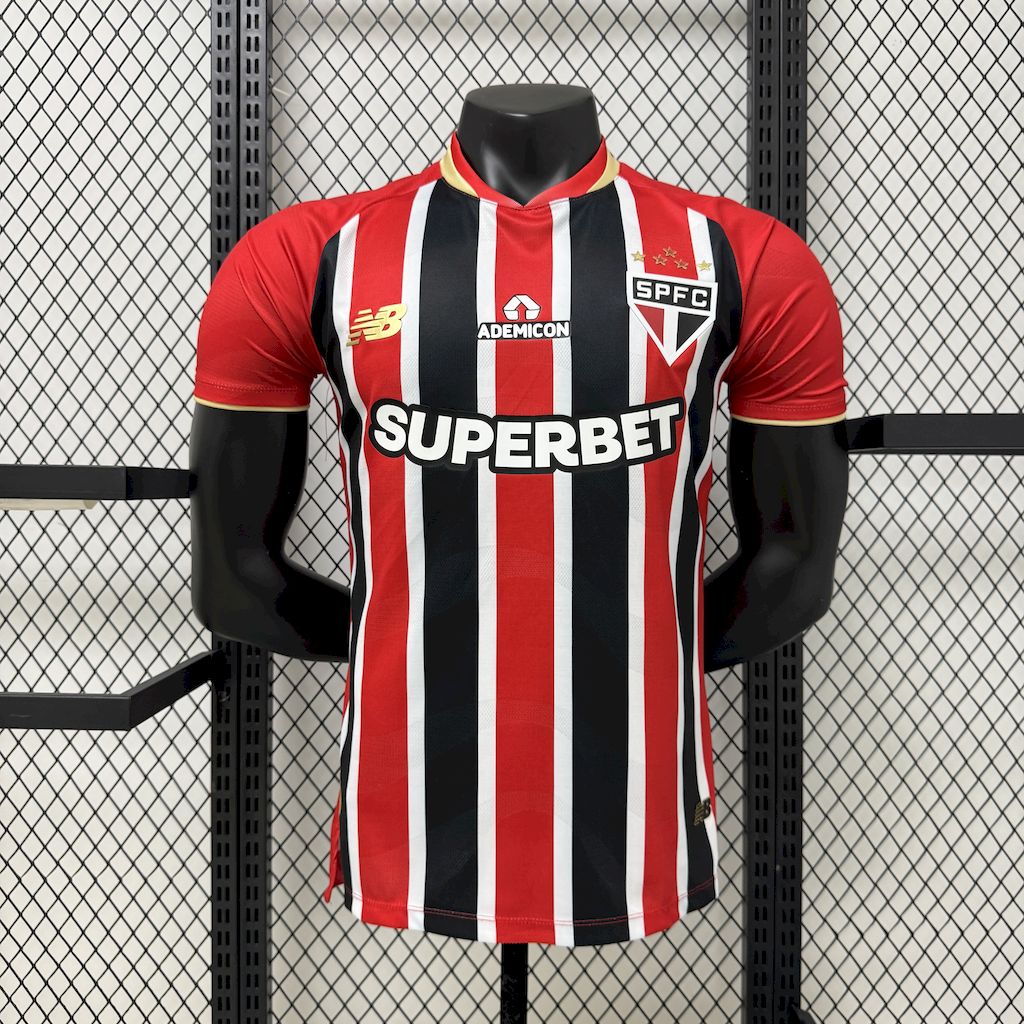 Sao Paulo Visita 2025/26 Versión Jugador – La Roja Camisetas