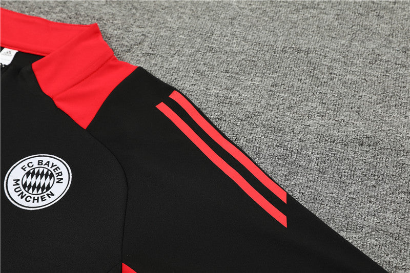 Buzo Completo Bayern Munich Negro Rosado