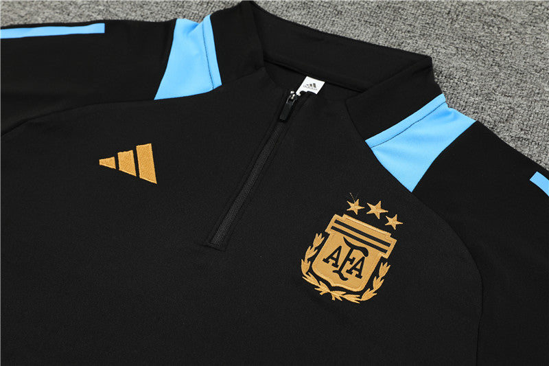 Buzo Completo Argentina Negro