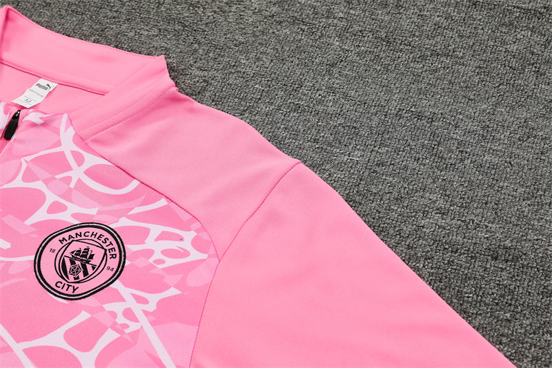 Buzo Completo Manchester City Rosado