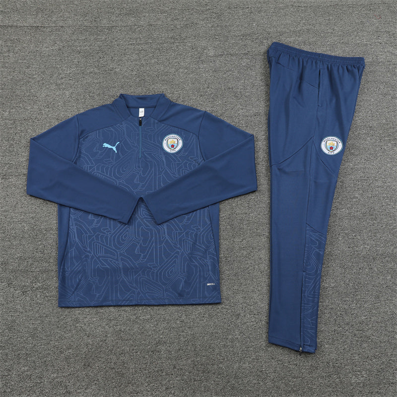 Buzo Completo Manchester City Azul Marino