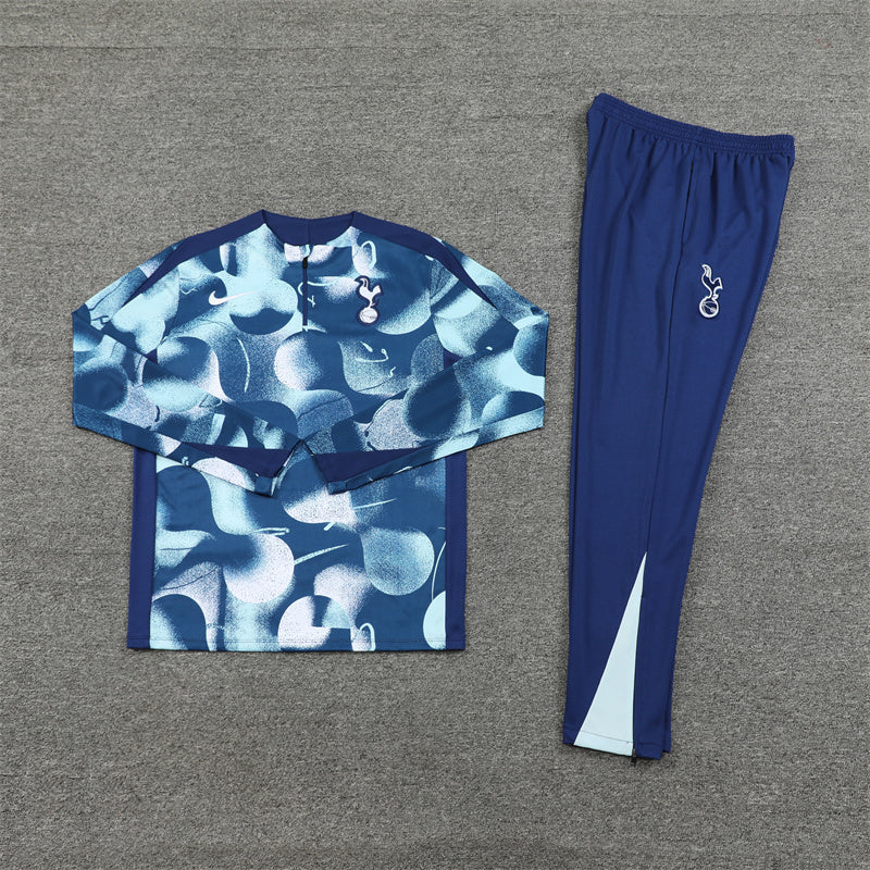 Buzo Completo Tottenham Diseño Azul