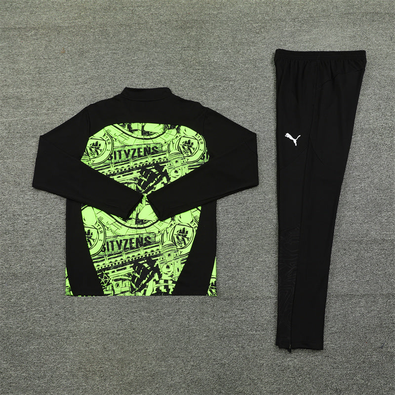 Buzo Completo Manchester City Diseño Verde