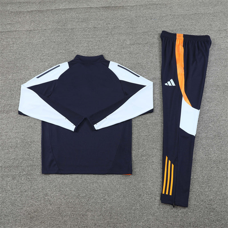 Buzo Completo Real Madrid Azul Blanco