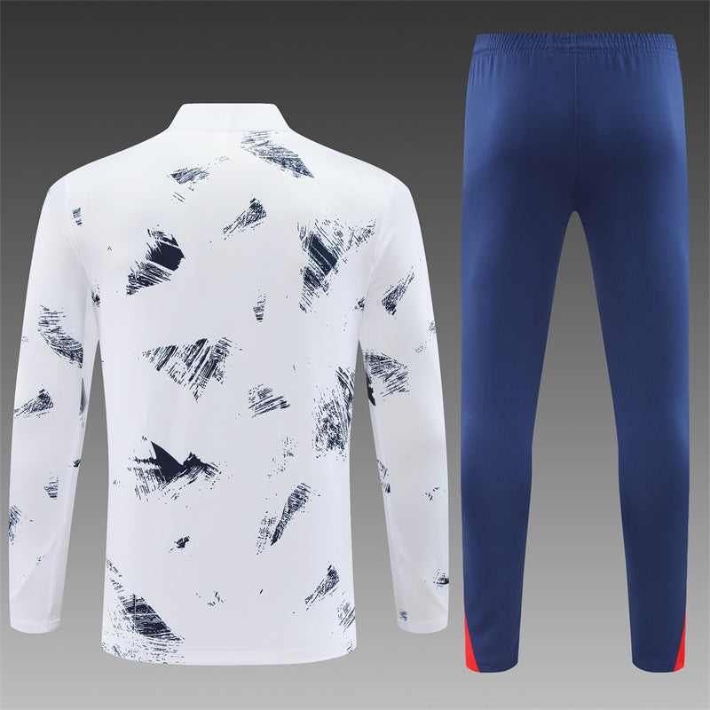 Buzo Completo PSG Diseño Blanco