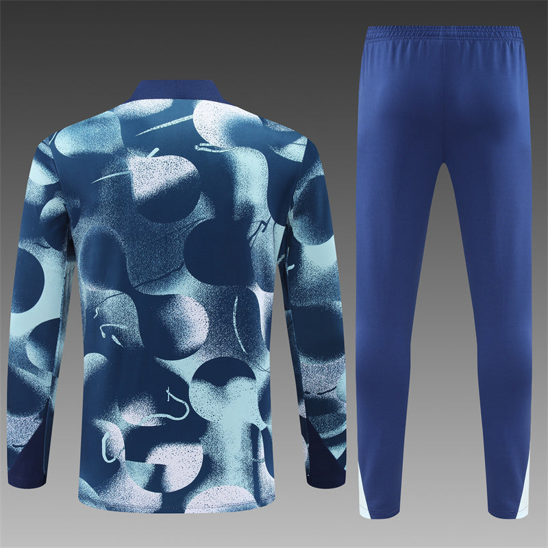 Buzo Completo Tottenham Diseño Azul