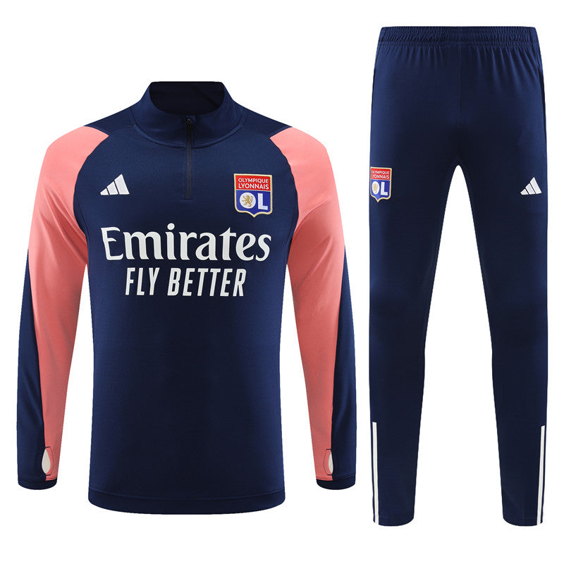 Buzo Completo Olympique De Lyon Azul 2023/24