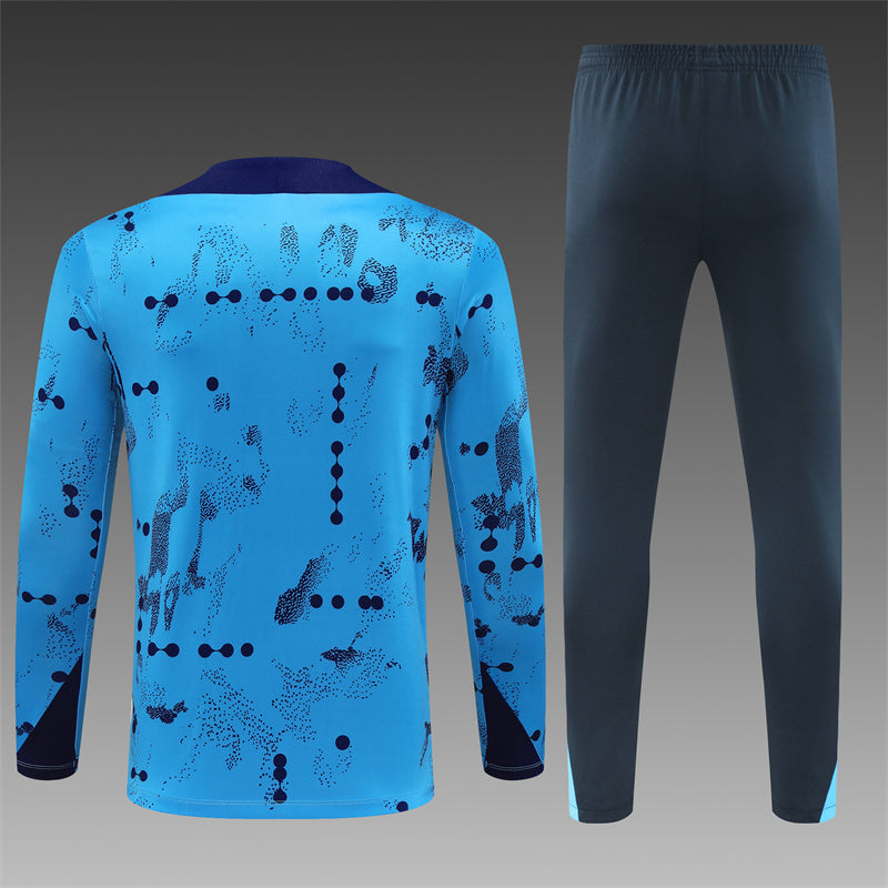 Buzo Completo Chelsea Celeste Azul
