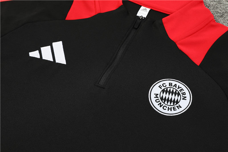 Buzo Completo Bayern Munich Negro Rosado