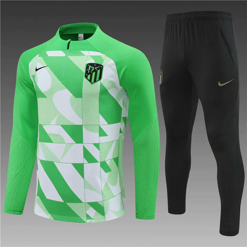 Buzo Completo Atlético de Madrid Verde Blanco