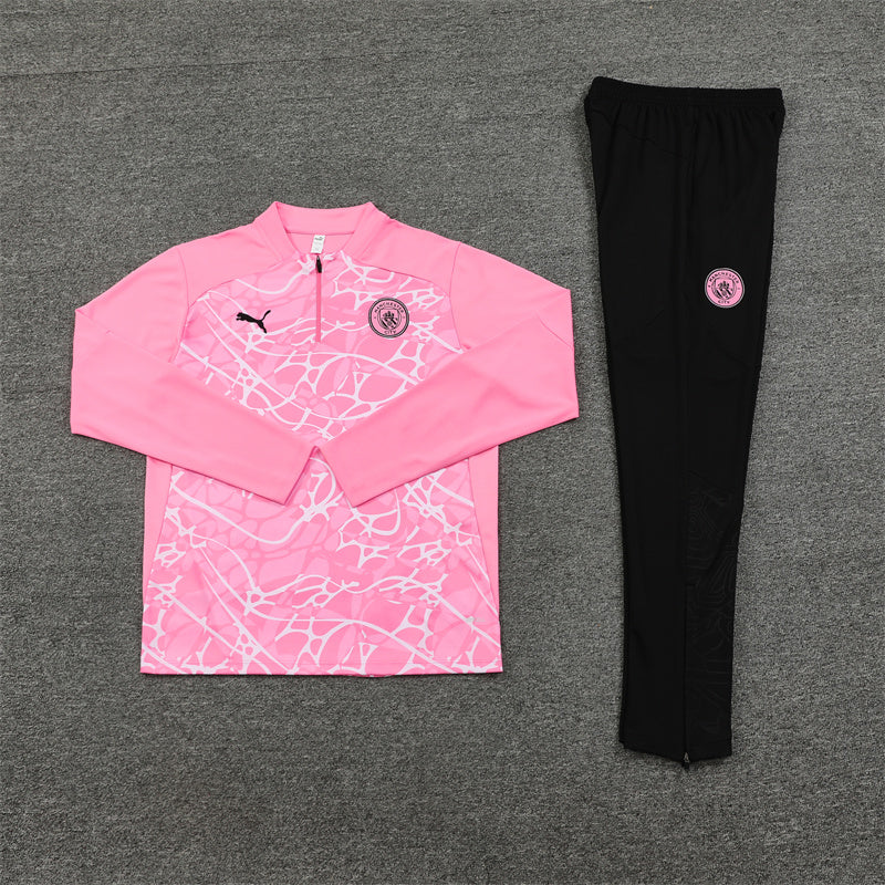 Buzo Completo Manchester City Rosado