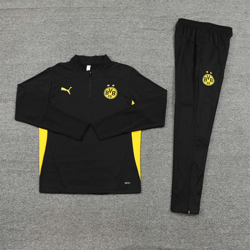 Buzo Completo Borussia Dortmund Negro Amarillo