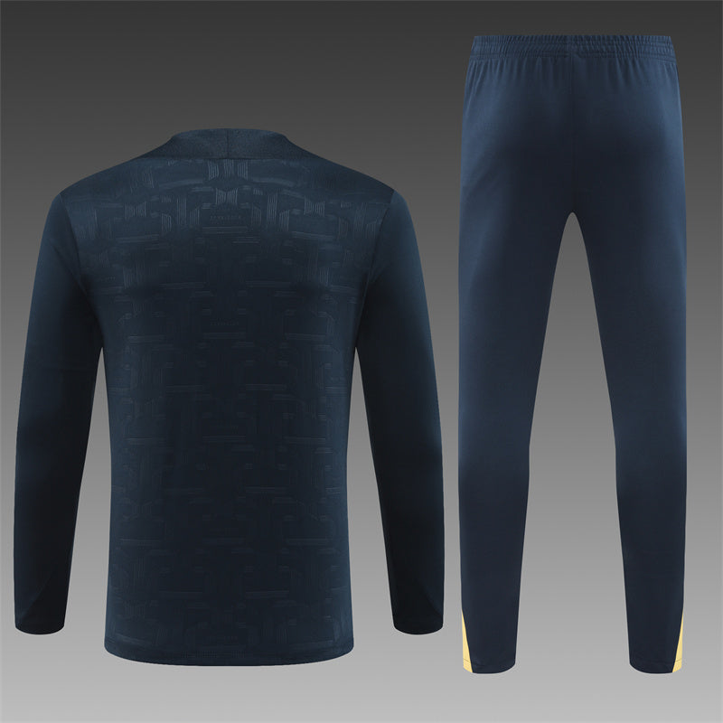 Buzo Completo FC Barcelona Diseño Negro