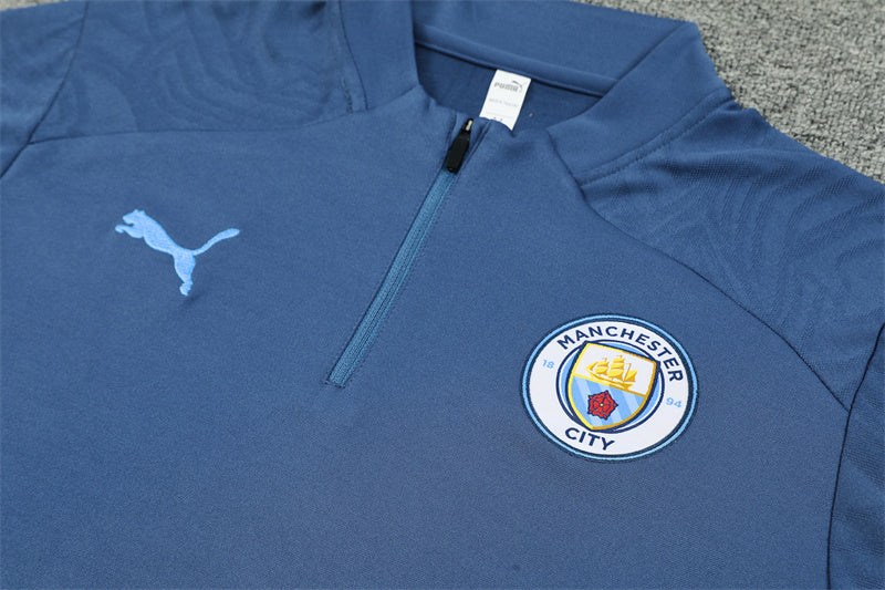 Buzo Completo Manchester City Azul Marino Celeste