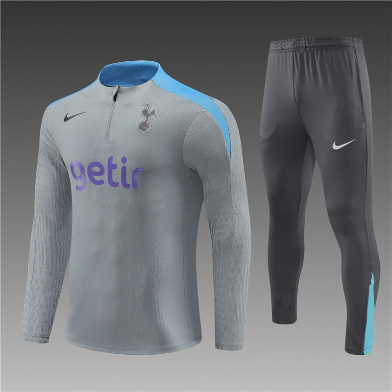 Buzo Completo Tottenham Gris Claro