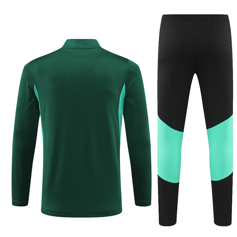 Buzo Completo Manchester United Verde Oscuro