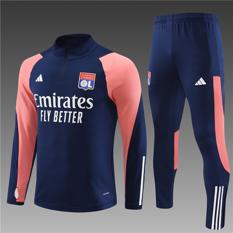 Buzo Completo Olympique De Lyon Azul 2023/24
