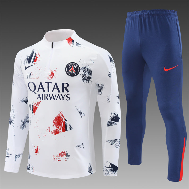 Buzo Completo PSG Diseño Blanco