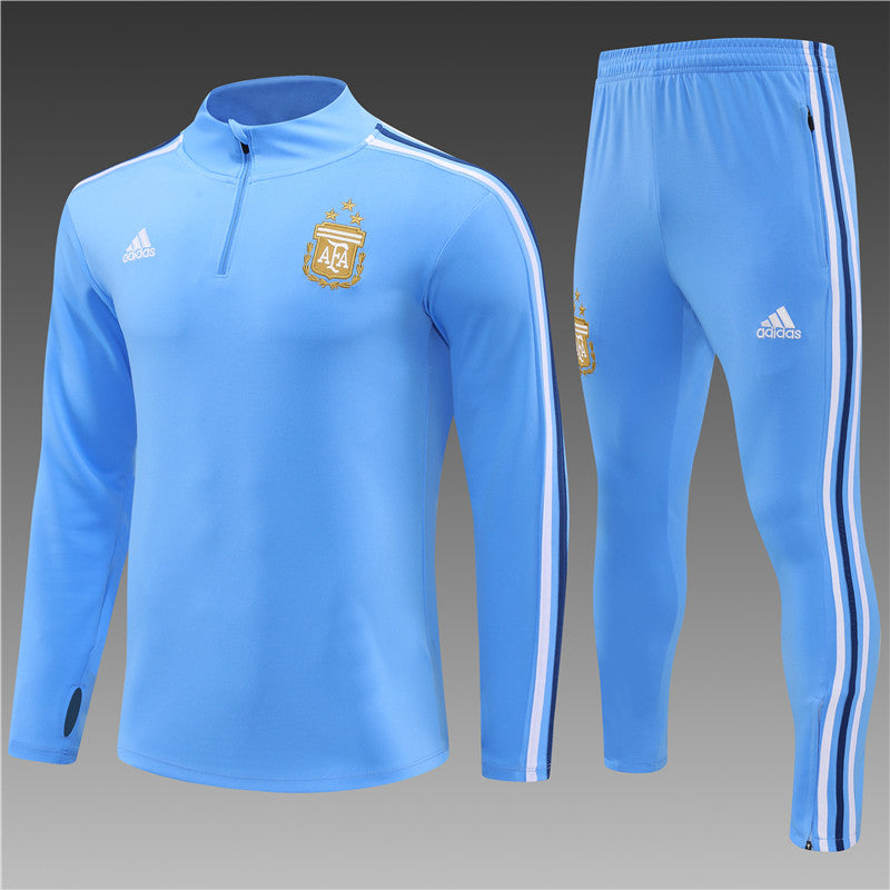 Buzo Completo Argentina Celeste Full