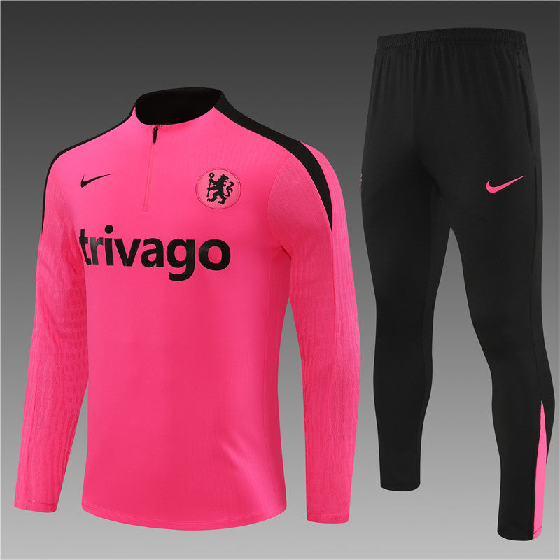 Buzo Completo Chelsea Rosado