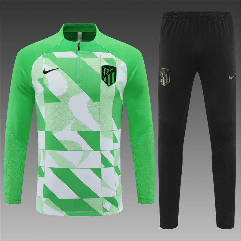 Buzo Completo Atlético de Madrid Verde Blanco