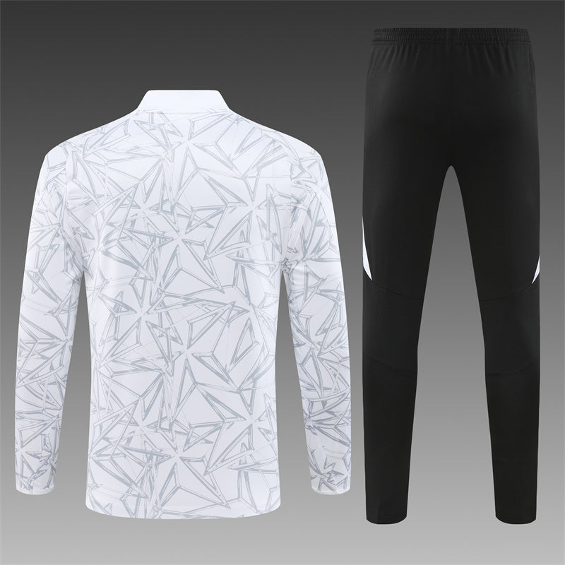 Buzo Completo Real Madrid Diseño Blanco