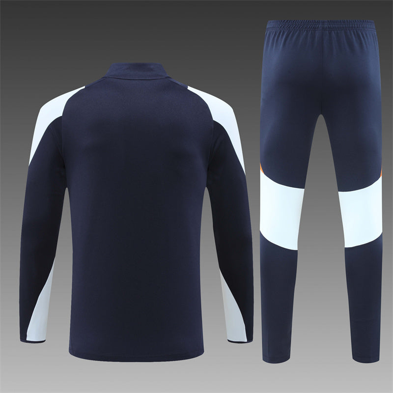 Buzo Completo Real Madrid Azul Blanco