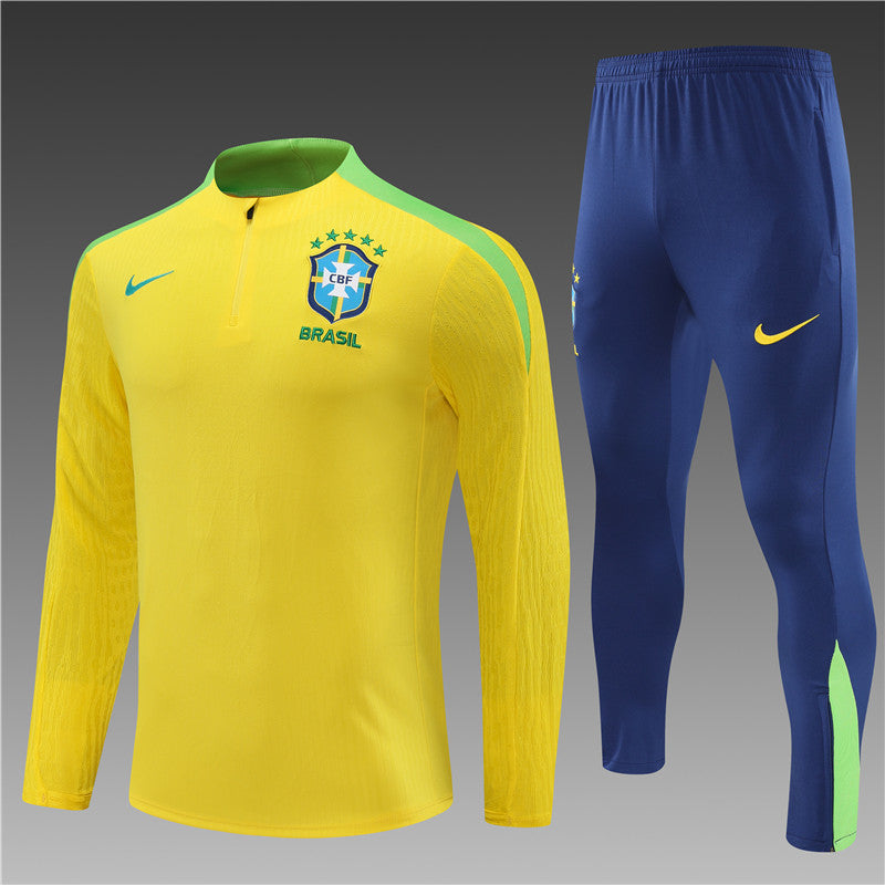 Buzo Completo Brasil Amarillo