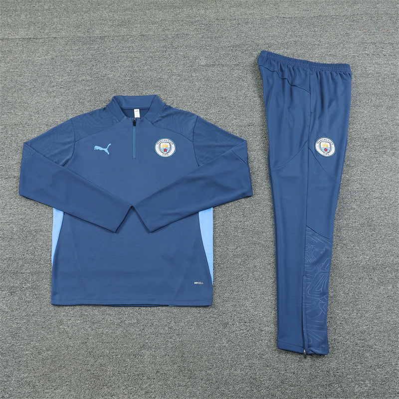 Buzo Completo Manchester City Azul Marino Celeste
