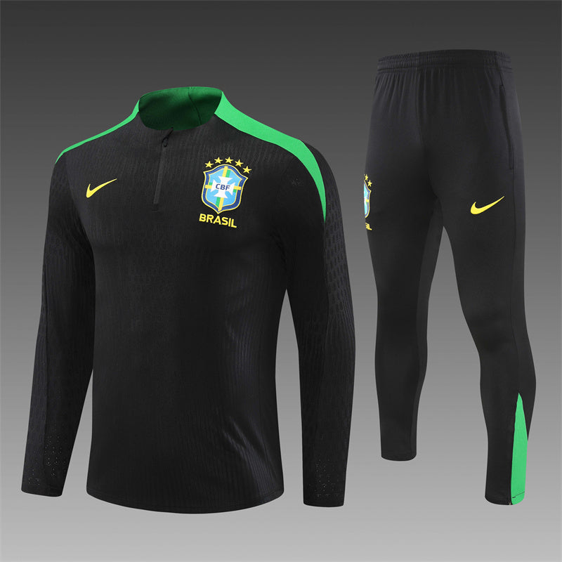 Buzo Completo Brasil Negro