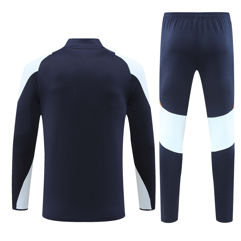 Buzo Completo Real Madrid Azul Blanco