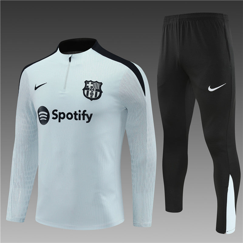 Buzo Completo FC Barcelona Blanco Negro