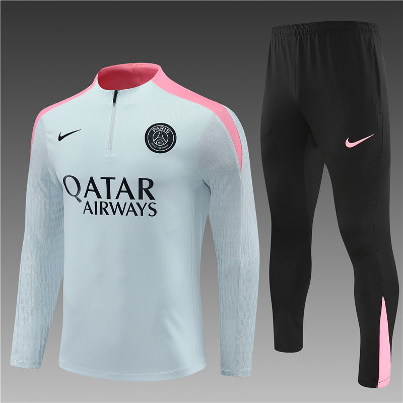 Buzo Completo PSG Blanco Rosado