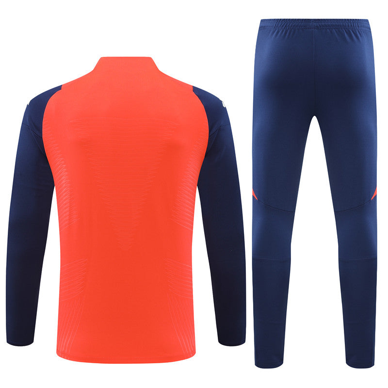 Buzo Completo Manchester United Rojo Azul
