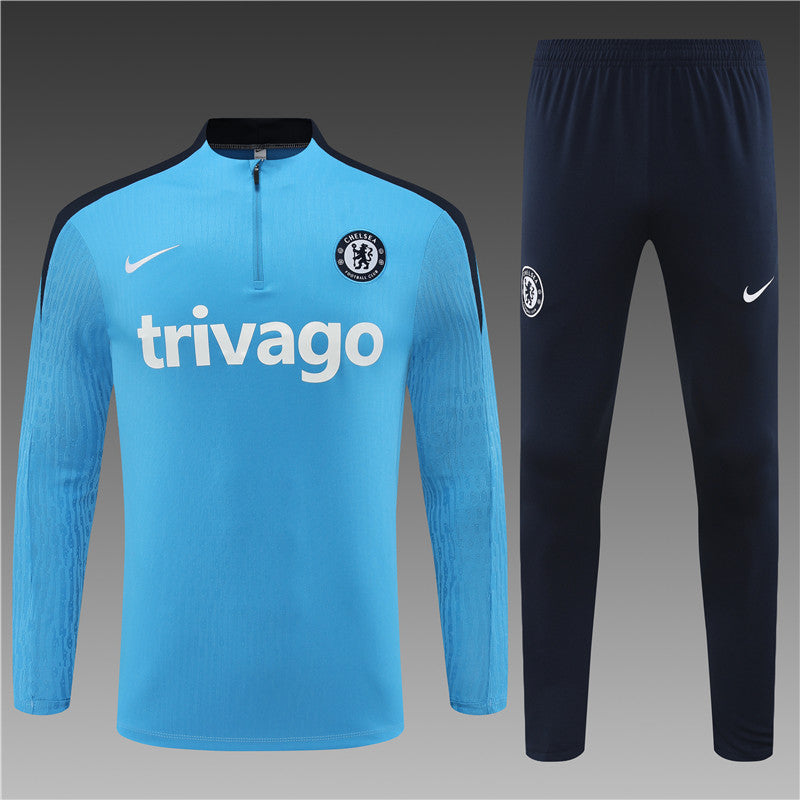 Buzo Completo Chelsea Celeste