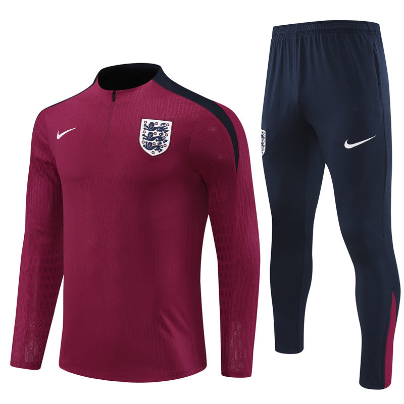 Buzo Completo Inglaterra Burdeo