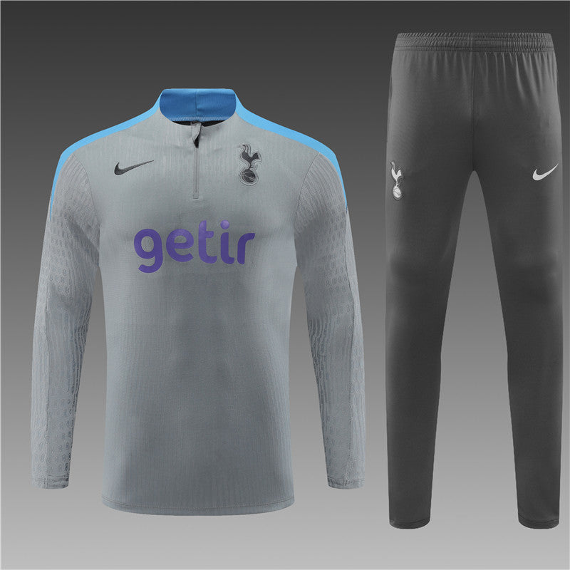 Buzo Completo Tottenham Gris Claro