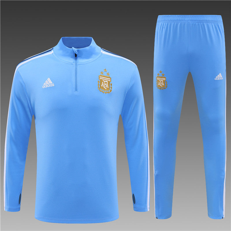 Buzo Completo Argentina Celeste Full