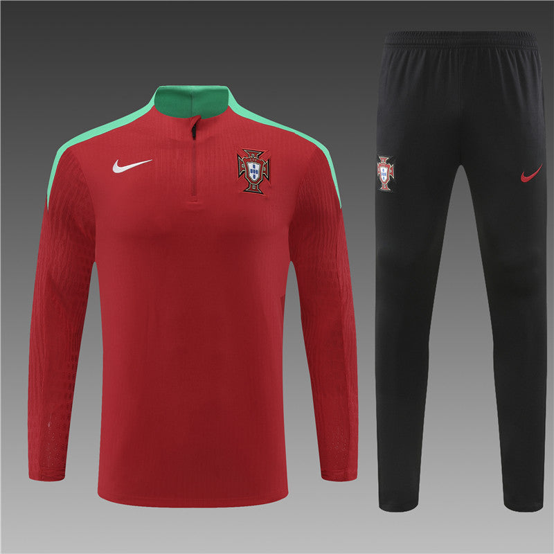 Buzo Completo Portugal Rojo Negro