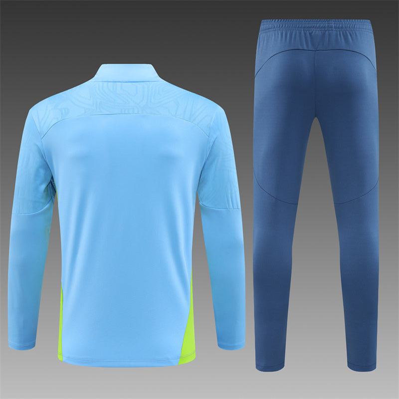Buzo Completo Manchester City Celeste Verde
