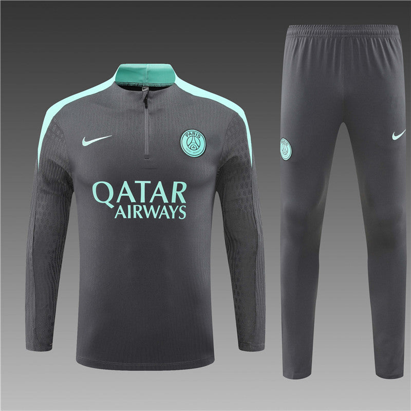 Buzo Completo PSG Gris Celeste