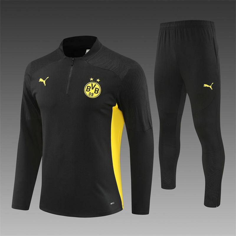 Buzo Completo Borussia Dortmund Negro Amarillo