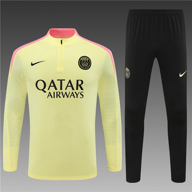 Buzo Completo PSG Crema Rosado