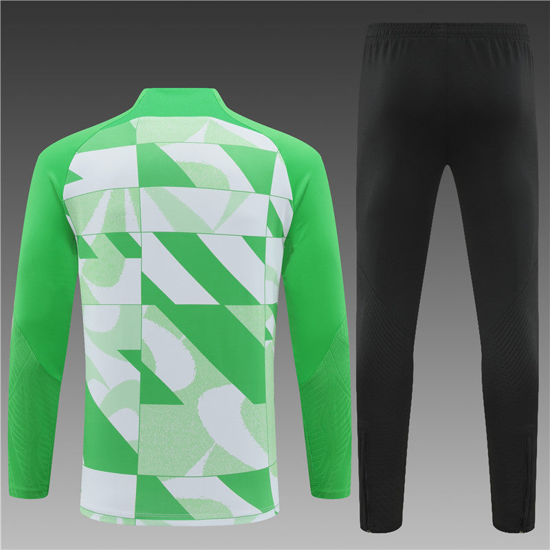 Buzo Completo Atlético de Madrid Verde Blanco