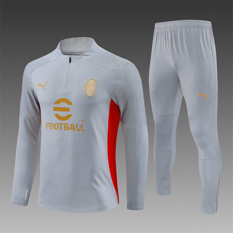 Buzo Completo AC Milán Gris