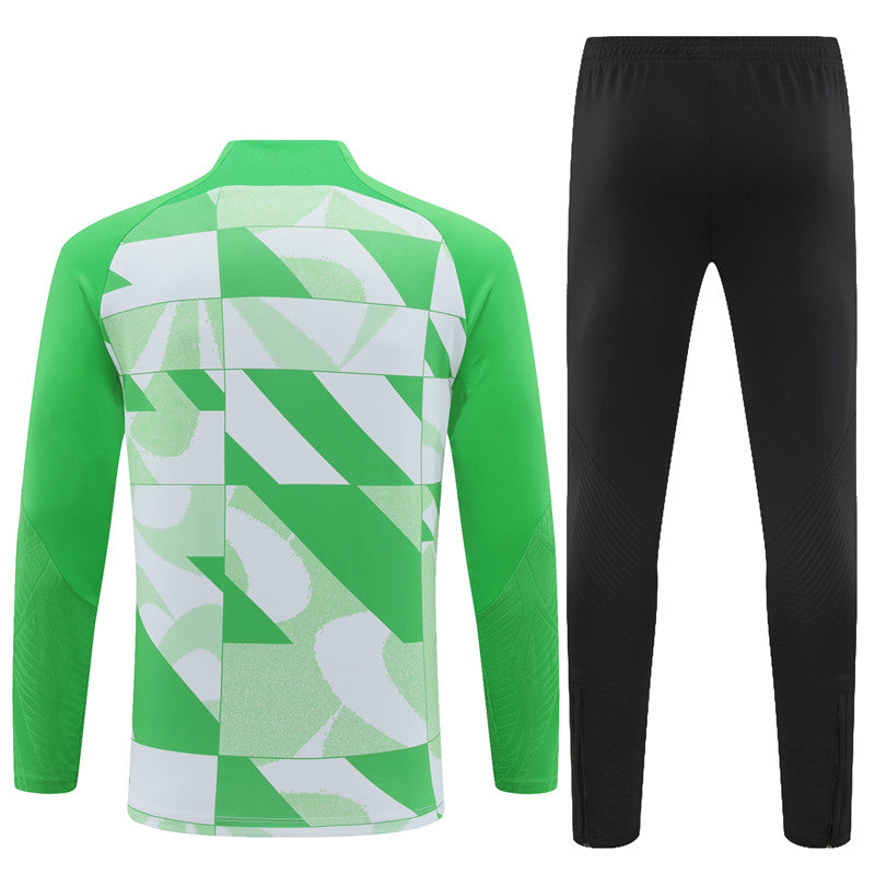 Buzo Completo Atlético de Madrid Verde Blanco