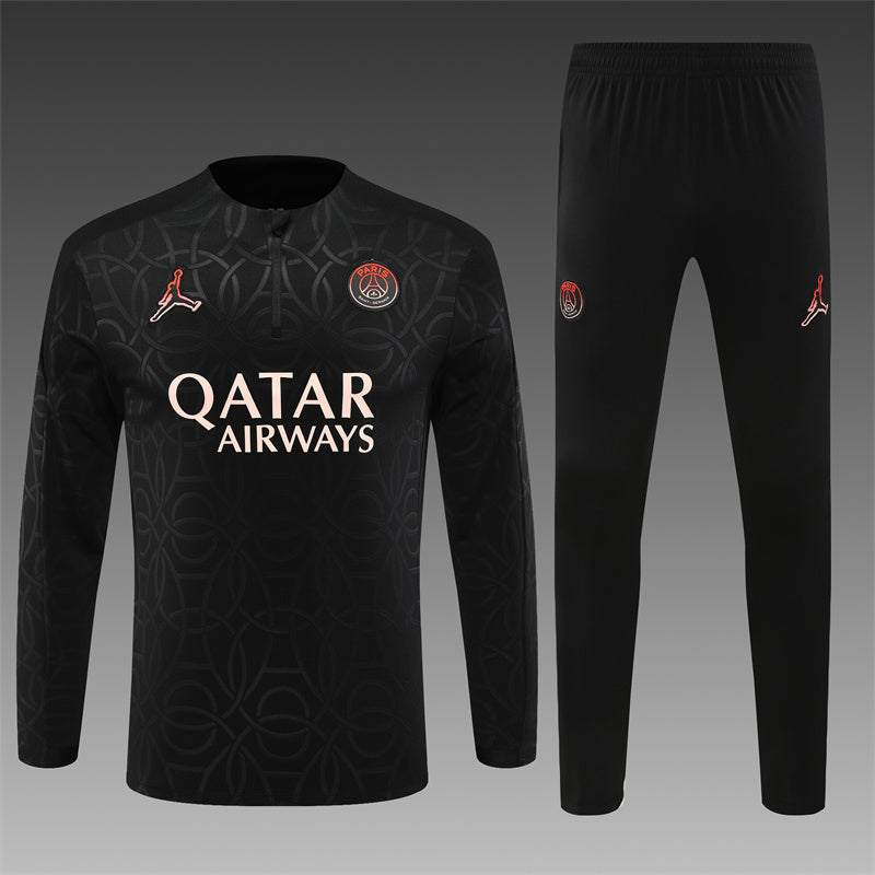 Buzo Completo PSG Diseño Negro