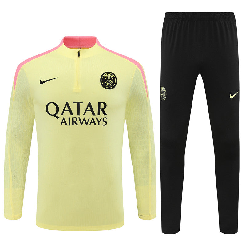 Buzo Completo PSG Crema Rosado
