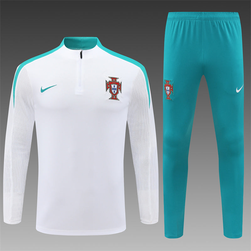 Buzo Completo Portugal Blanco Celeste