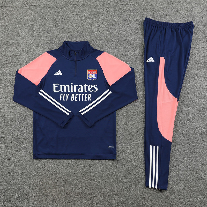 Buzo Completo Olympique De Lyon Azul 2023/24